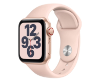 Apple Watch SE 40/Gold Aluminium/Pink Sport LTE - 592327 - zdjęcie 1