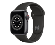 Apple Watch 6 40/Space Gray Aluminium/Black Sport LTE - 592198 - zdjęcie 1