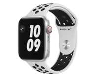 Apple Watch SE Nike 44/Silver/Black Sport LTE - 593017 - zdjęcie 1