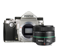 Pentax KP srebrny + DA 35mm F2.4 - 478157 - zdjęcie 1