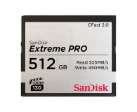 SanDisk 512GB Extreme PRO CFAST 2.0 525MB/s VPG130 - 592972 - zdjęcie 1