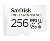 SanDisk 256GB microSDXC High Endurance UHS-I U3 V30 - 593236 - zdjęcie 1