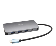 i-tec USB-C Metal Nano Travel Dock HDMI VGA LAN czytnik SD PD 100W - 590186 - zdjęcie 1