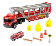 Mattel Matchbox Transporter Wóz strażacki - 1013961 - zdjęcie 1