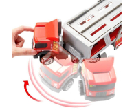 Mattel Matchbox Transporter Wóz strażacki - 1013961 - zdjęcie 3