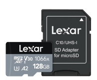Lexar 128GB microSDXC High-Performance 1066x A2 V30 U3 - 603819 - zdjęcie 1