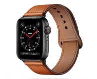 Tech-Protect Pasek Leatherfit do Apple Watch brown - 687684 - zdjęcie 1