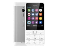 Nokia 230 Dual SIM biały-srebrny