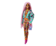 Barbie Fashionistas Extra Moda Lalka Kwiatowy strój - 1023523 - zdjęcie 1
