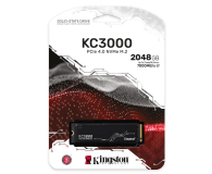 Kingston 2TB M.2 PCIe Gen4 NVMe KC3000 - 691108 - zdjęcie 2