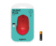 Logitech M330 Silent Plus (czerwona) - 329392 - zdjęcie 10
