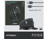 Logitech MX Master 3 Grafit - 514938 - zdjęcie 15