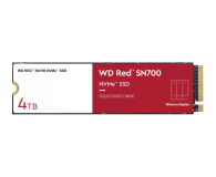 WD 4TB M.2 PCIe NVMe Red SN700 - 691669 - zdjęcie 1