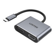 Unitek USB-C - HDMI, VGA, USB-A,PD 100W - 685649 - zdjęcie 1