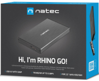 Natec RHINO GO SATA 2.5" USB 3.0 Czarna - 682345 - zdjęcie 6