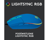 Logitech G102 LIGHTSYNC blue - 592507 - zdjęcie 5