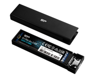 Silicon Power PD60 USB-C 3.2 - M.2 NVMe/SATA SSD - 709979 - zdjęcie 1