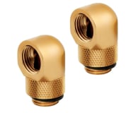 Corsair Hydro X 90° Rotary Adapter Twin Pack Gold