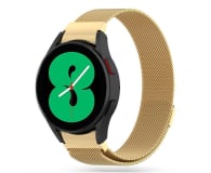 Tech-Protect Bransoleta Milaneseband 2 do Galaxy Watch 4 / 5 / 5 Pro gold