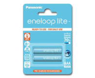 Panasonic ENELOOP LITE R03/AAA 550mAh – 2 szt blister - 704656 - zdjęcie 1