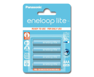 Panasonic ENELOOP LITE R03/AAA 550mAh – 4 szt blister - 704658 - zdjęcie 1