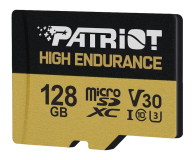 Patriot 128GB microSDXC High Endurance UHS-I U3 V30 - 626300 - zdjęcie 1