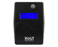 VOLT Micro UPS (800VA/480W, 2x FR, AVR, LCD, USB) - 628629 - zdjęcie 3