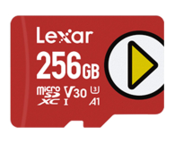 Lexar 256GB microSDXC PLAY A1 V30 U3 - 628595 - zdjęcie 1