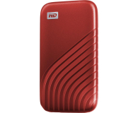 WD My Passport SSD 500GB USB 3.2 Gen. 2 Czerwony - 624945 - zdjęcie 3
