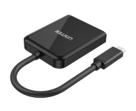 Unitek Adapter USB-C - 2x DisplayPort 1.4 (8K/60Hz) - 636139 - zdjęcie 2