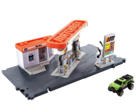 Mattel Matchbox Prawdziwe Przygody Stacja benzynowa - 1016365 - zdjęcie 1