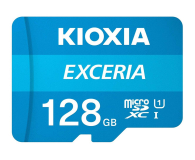 KIOXIA 128GB microSDXC Exceria 100MB/s C10 UHS-I U1 - 637073 - zdjęcie 1