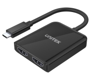 Unitek Adapter USB-C - 2x HDMI 2.0a 4K/60Hz - 645115 - zdjęcie 2