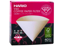 Hario Filtry papierowe do dripa V60-01 (40 sztuk) - 1016369 - zdjęcie 1