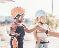 Scoot & Ride Kask Ochronny XXS-S dla dzieci 1-5 lat Peach - 580275 - zdjęcie 4