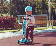 Scoot & Ride Kask Ochronny XXS-S dla dzieci 1-5 lat Blueberry - 580277 - zdjęcie 4