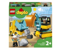 LEGO DUPLO 10931 Ciężarówka i koparka gąsienicowa - 562870 - zdjęcie 1