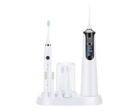 Liberex Zestaw irygator i elektryczna szczoteczka do zębów (biały)