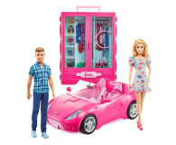 Barbie Zestaw Szafa + Kabriolet + Lalka Barbie i Ken - 1015543 - zdjęcie 1