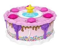 Mattel Polly Pocket Tort Urodzinowy Zestaw Do Zabawy - 1023207 - zdjęcie 1