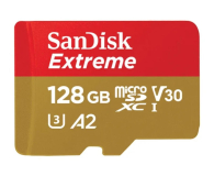 SanDisk 128GB Extreme odczyt 160MB/s A2 - 478314 - zdjęcie 1