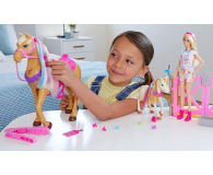 Barbie Koniki Stylizacja i opieka Zestaw Lalka + konie i akcesoria - 1023506 - zdjęcie 5
