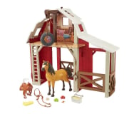 Mattel Mustang: Duch wolności stajnia + koń - 1023327 - zdjęcie 1