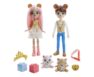Mattel Enchantimals Królewskie lalki Bear Braylee i Bannon - 1023325 - zdjęcie 1