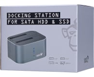 Silver Monkey Stacja dokująca 2x HDD 2.5"/3.5" - 603579 - zdjęcie 8