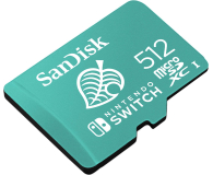 SanDisk 512GB microSDXC 100MB/s A1 V30 Nintendo Switch - 673862 - zdjęcie 2