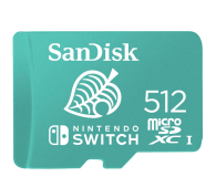 SanDisk 512GB microSDXC 100MB/s A1 V30 Nintendo Switch - 673862 - zdjęcie 1