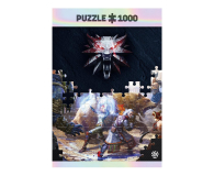 Good Loot Wiedźmin: Geralt & Triss in Battle puzzles 1000 - 674945 - zdjęcie 1