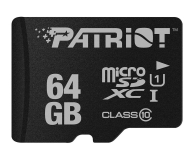 Patriot 64GB microSDHC LX Series UHS-I - 676206 - zdjęcie 1