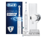 Oral-B Genius 10000N White (CR) + Premium Refill Holder - 1025574 - zdjęcie 1